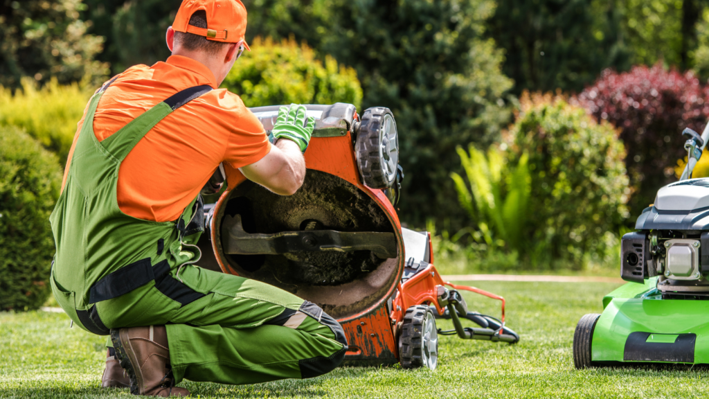 Lawn Mower garden machinery servicing
